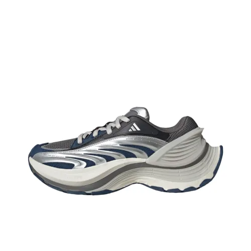 Adidas XLG MTW Collection Устойчивые к истиранию Низкие Беговые кроссовки Унисекс Серые