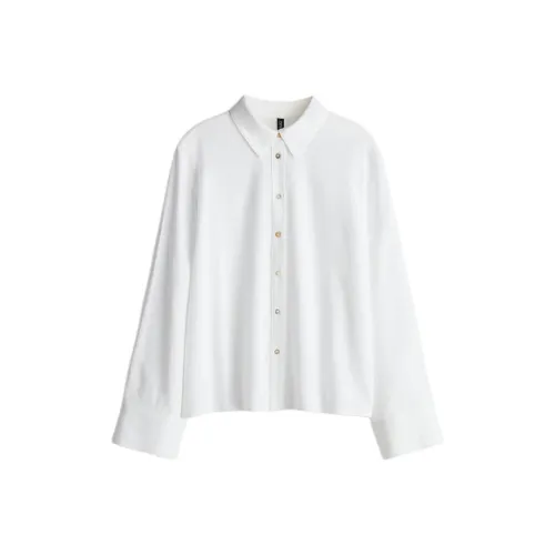 H&M Белые Женские Рубашки