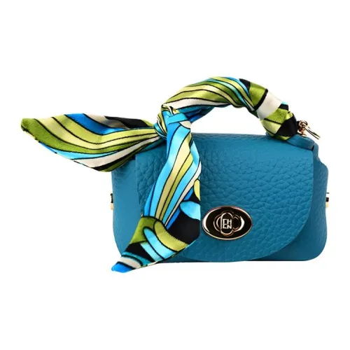 THCN Натуральная кожа текстура галька кожа через плечо одно плечо сумка женские синий