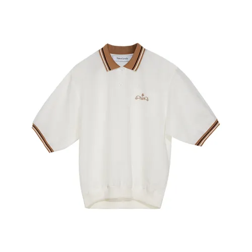 NancyCavally Белые Женские Футболки