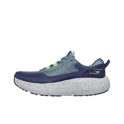 Skechers GO RUN SUPERSONIC MAX Устойчивые к истиранию Низкие Беговые кроссовки Мужские Синие