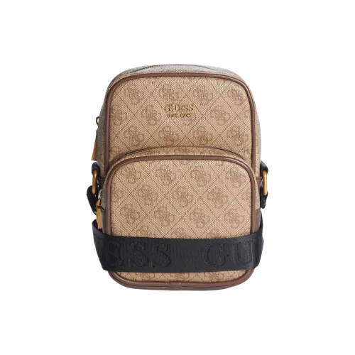 GUESS Crossbody Bag Brown Men's