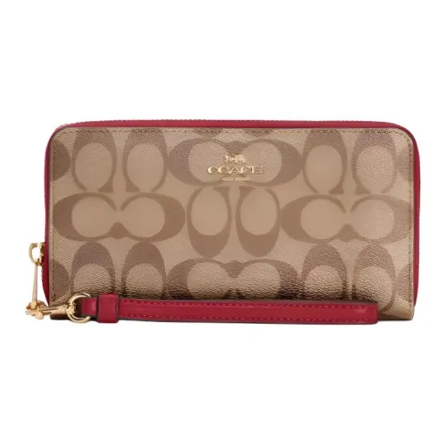 COACH Zip Around Клатчи Женские