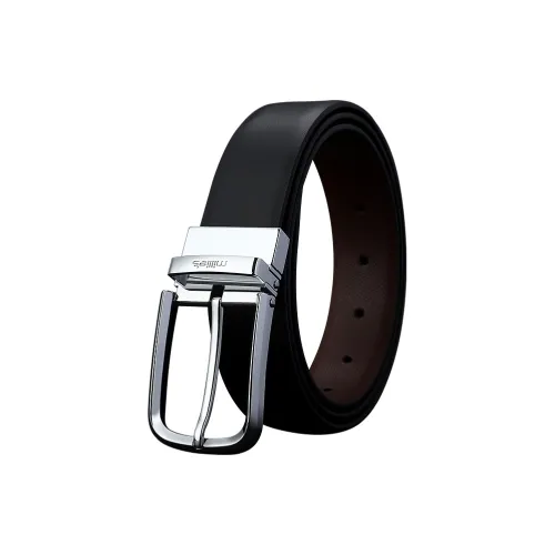 MILLIE'S Ремни из коровьей кожи мужские ширина 3,5 см