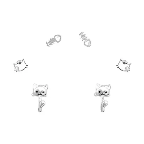 Серьги WINGSTOP с цирконием женские