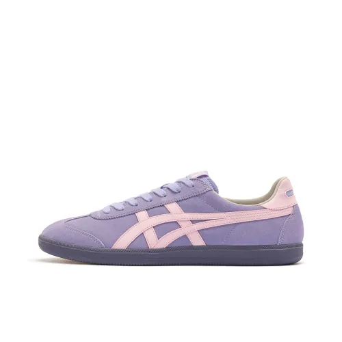 Onitsuka Tiger Tokuten Устойчивый к истиранию Низкий Топ Casual Унисекс Фиолетовый Розовый