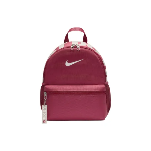 NIKE Benassi JDI Рюкзаки Beet & Белый & Золотой Фиолетовый & Топ Белый Kids