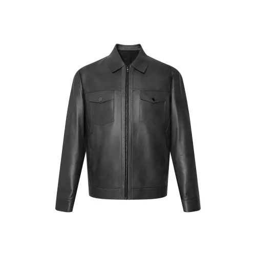 LESS IS MORE FW25 Кожа Куртка Мужская