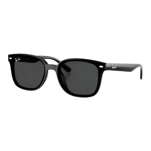 RayBan Пластиковая оправа Прямоугольные Солнцезащитные очки Унисекс Черный