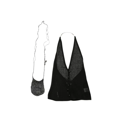 HYEIN SEO Черные Женские Майки
