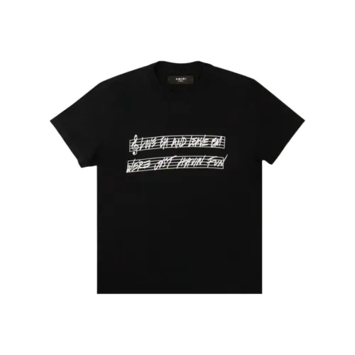 AMIRI Черные Женские Т-рубашки