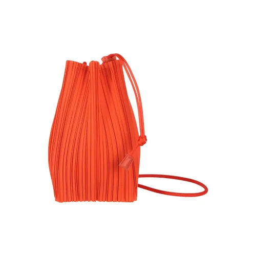 PLEATS PLEASE ISSEY MIYAKE Нейлоновая сумка сумка через плечо сумка через плечо женская оранжевая