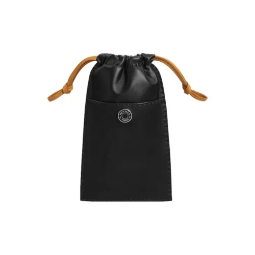 HERMES Pilo Мирро (фиолетовый) Овечья кожа с Swift Телячья кожа Чехол для телефона Женские Черный Кунжут