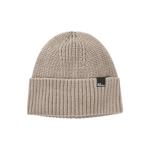 Jack Wolfskin Шерсть Береты Женские Бежевый