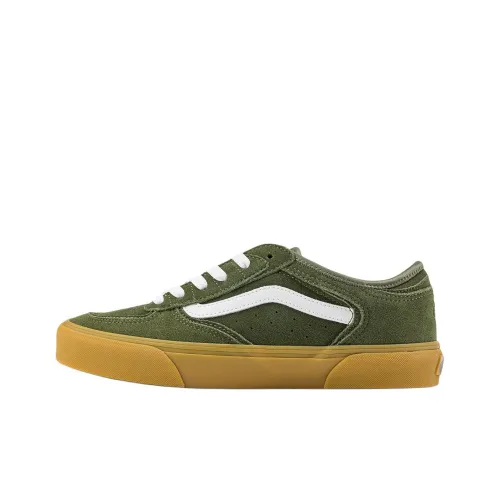 Vans Rowley Classic Скейтборд Кроссовки Низкие Зеленые Унисекс