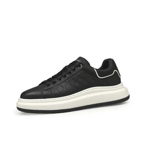 SENJIALUO Устойчивые к истиранию Дышащие Легкие Низкие Кроссовки для скейтбординга Мужские