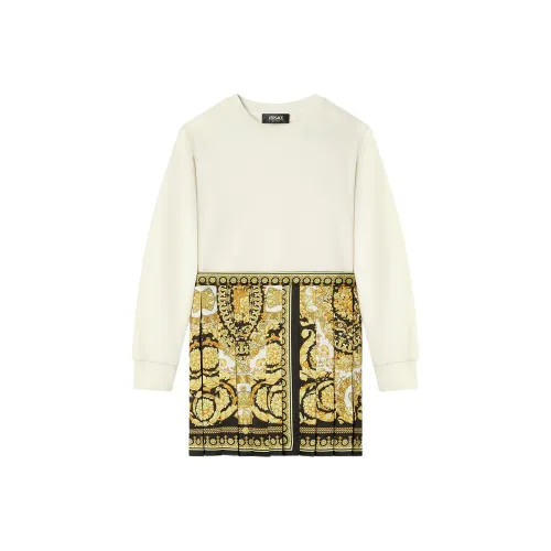 VERSACE Белые Платья для Детей
