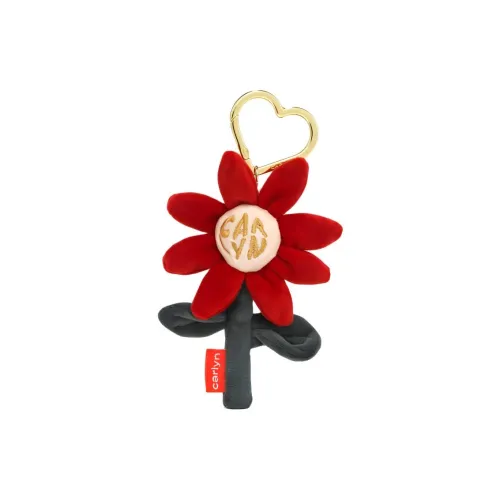 CARLYN Полиуретан Bag Charm Сумка Аксессуар Мини Женский Красный