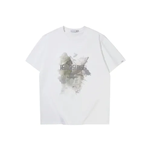 HLA x SANTI LIANMINGKUAN Рубашка Мужская Отбеленная Узор