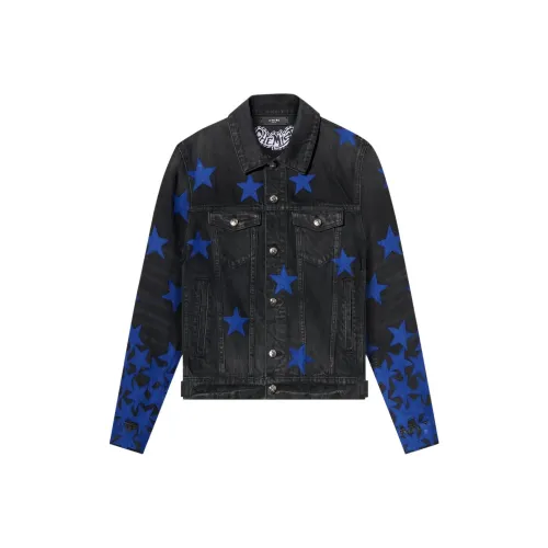 AMIRI Черные Мужские Джинсовые Куртки