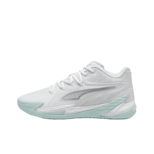 PUMA Dagger Low Топ Баскетбольные кроссовки Унисекс Белый