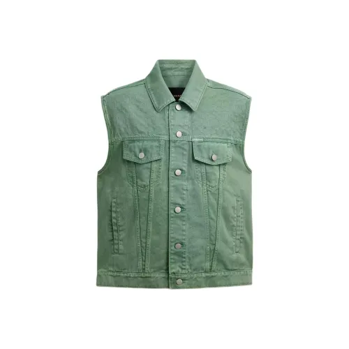 COACH Зеленый Мужской Жилеты