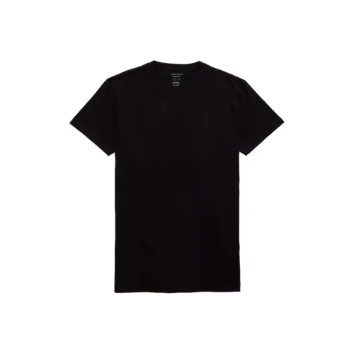 AMERICAN EAGLE Мужские черные футболки