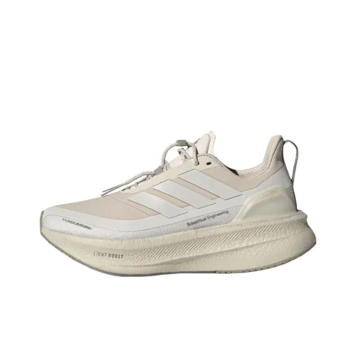 Adidas Ultraboost 5,0 Устойчивый к истиранию Низкий Топ Повседневные Беговые кроссовки Женские Бежевые