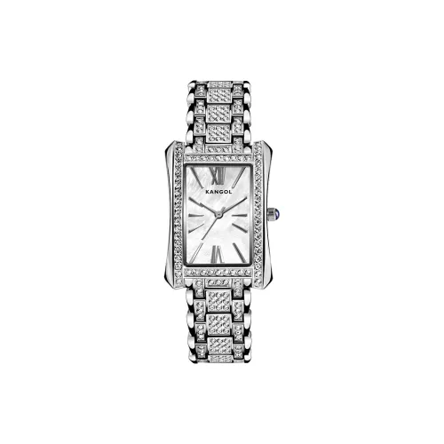 KANGOL Кварцевый механизм металлический ремешок женские часы жемчужная раковина цвет циферблата