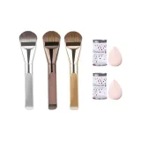 Тональная основа, кисть *3 + макияж, губка *2