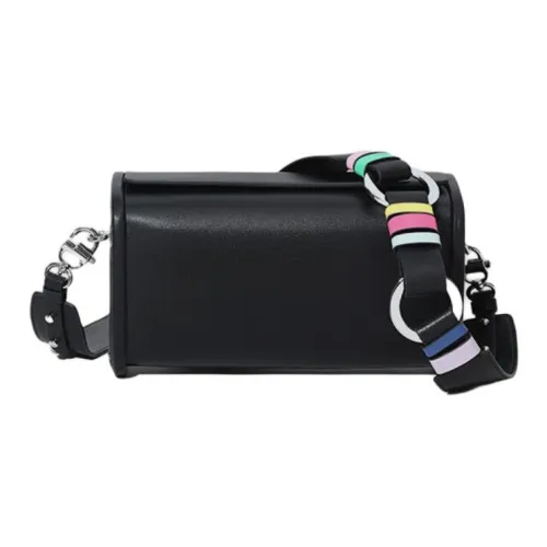 SHIZIYOUA Сумка через плечо из коровьей кожи сумка на плечо обычная унисекс черная