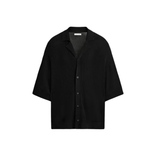 ZARA Мужские черные рубашки