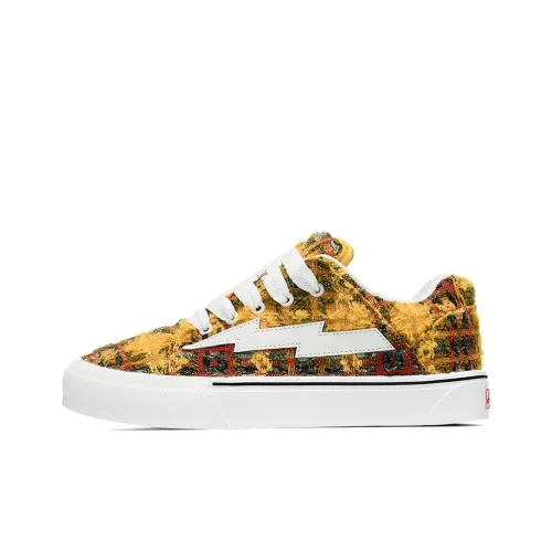 1xact Cover Lightning Storm Slip-resistant Abrasion-resistant Lightweight Breathable Low-Top Skateboard Shoes Unisex