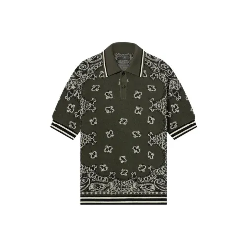 AMIRI Зеленая Мужская Поло