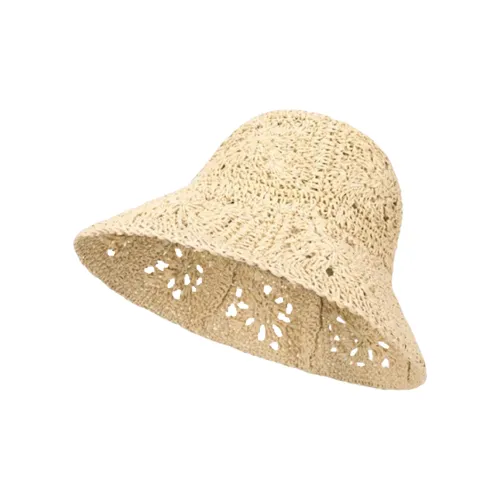 Youyoulan Соломенная плетеная шляпа с защитой от солнца женская