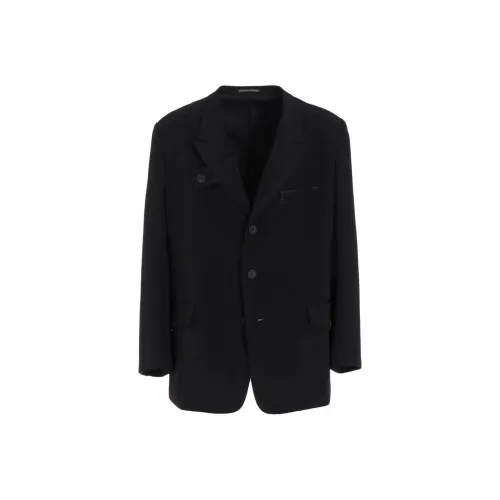 Yohji Yamamoto Черные Мужские Куртки
