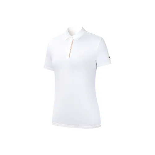 ANTA Variety Тренировки Коллекция Поло Женские Папирусовый белый