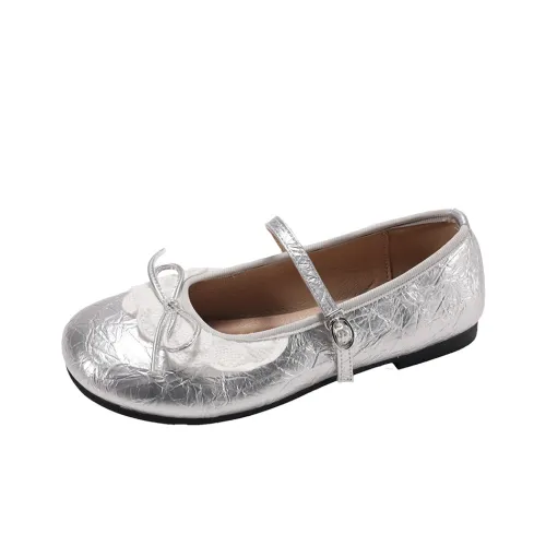 Meiretu Грубый каблук Туфли Мэри Джейн 1,3 см Женские