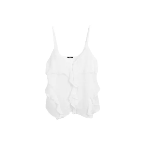 Massimo Dutti Белые Женские Топы