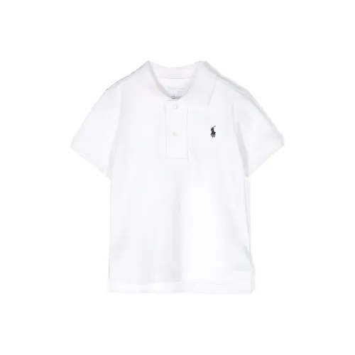Ralph Lauren T-рубашка Белая для младенцев и малышей