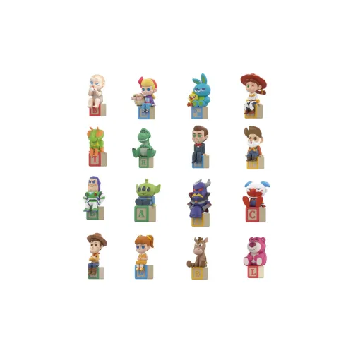 Miniso Toy Story Disney Commemorative Edition Летающие шашки Слепые коробки Один Mystery Коробка Целая коробка 16 шт
