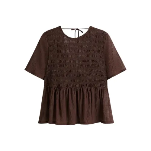 H&M Коричневые Женские Рубашки