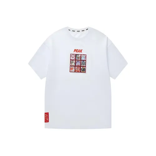 PEAK Белая унисекс футболка