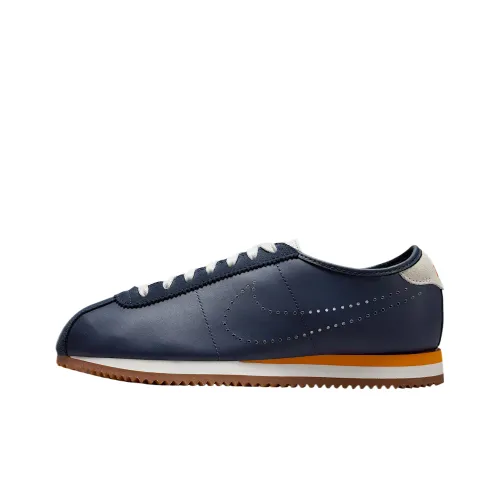 Nike Cortez Casual Low Top Midnight Marine Blue/White Top/Medium Brown/Bright Ceramic Color Women's