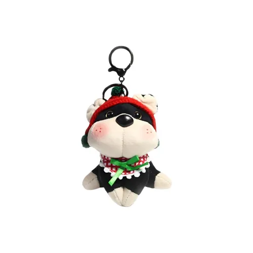 Brangdy С наполнителем Faced Пчелка Щенок Куклы Плюшевый Брелок 12 см Высота