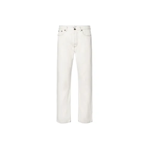 SAINT LAURENT FW22 Джинсы Мужские Айвори
