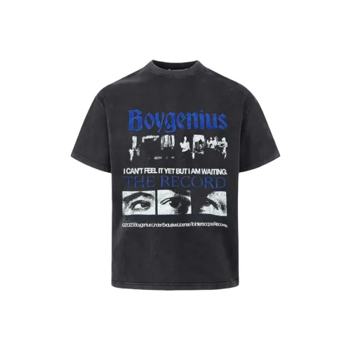 DOGANSON Промытый черный Унисекс Футболка