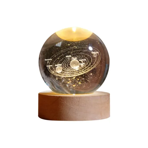 Happy Fish Звездное Небо Luminous Стекло Мяч Sun Galaxy Ночные Светильники Игрушки