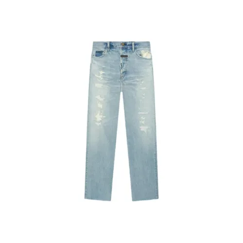 Fear Of God SS25 Джинсы Мужские Синие