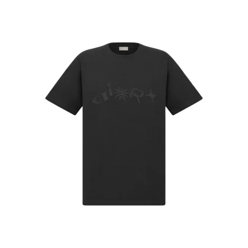DIOR Lewis Hamilton Collaboration Series Черные Мужские T-Рубашки